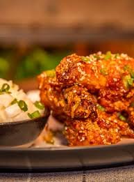 Korean Sweet & Spicy Fried Chicken (Yangnyeom)