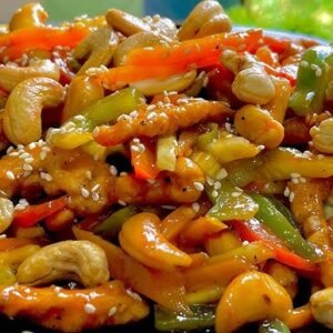 Chicken Cashew Nut Salad