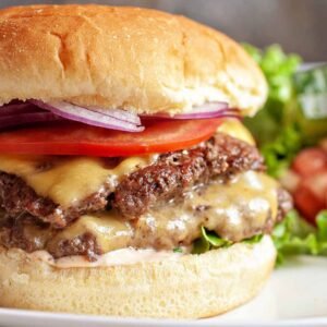 Classic Beef Cheese Burger